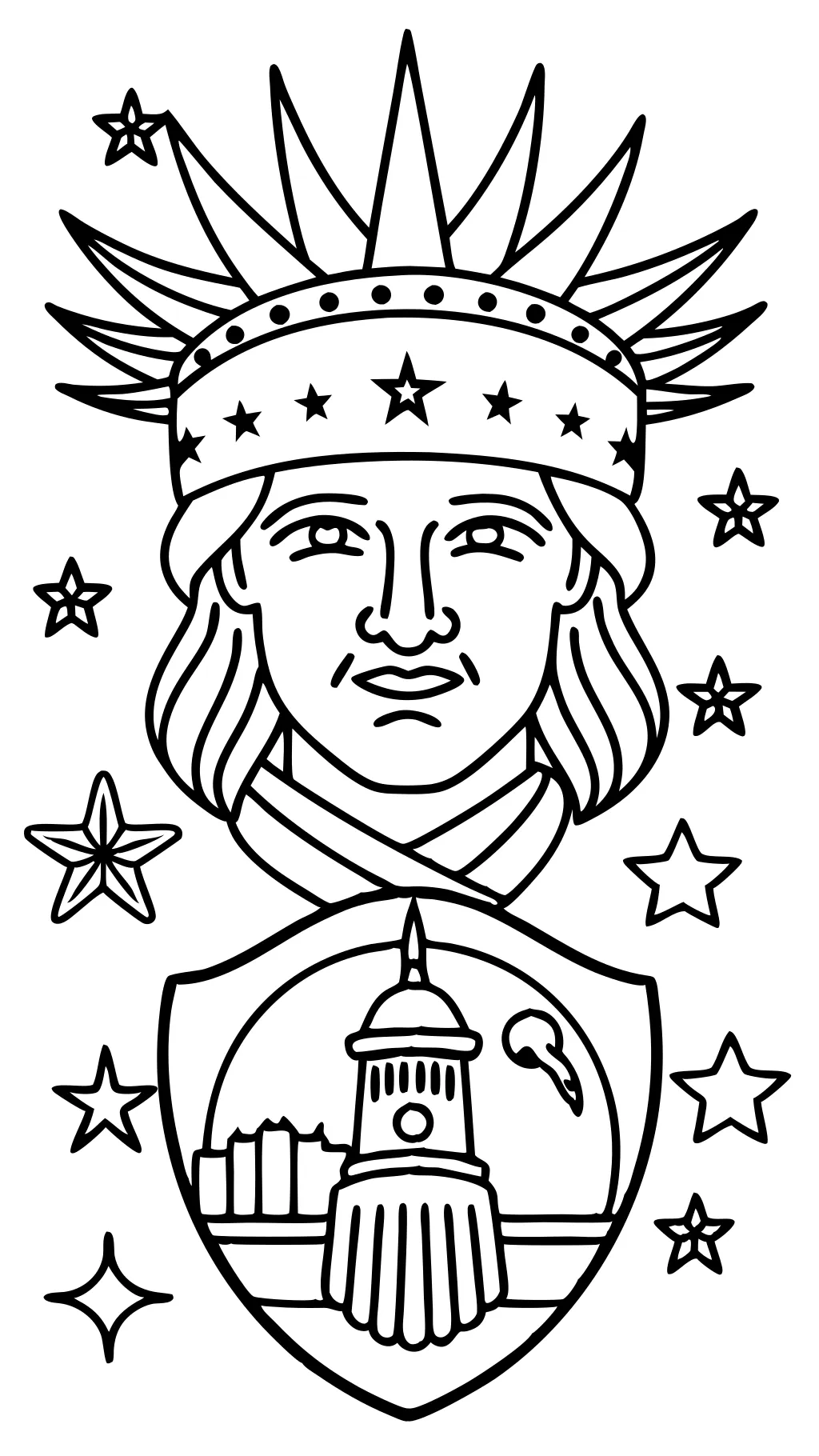 coloring pages patriotic